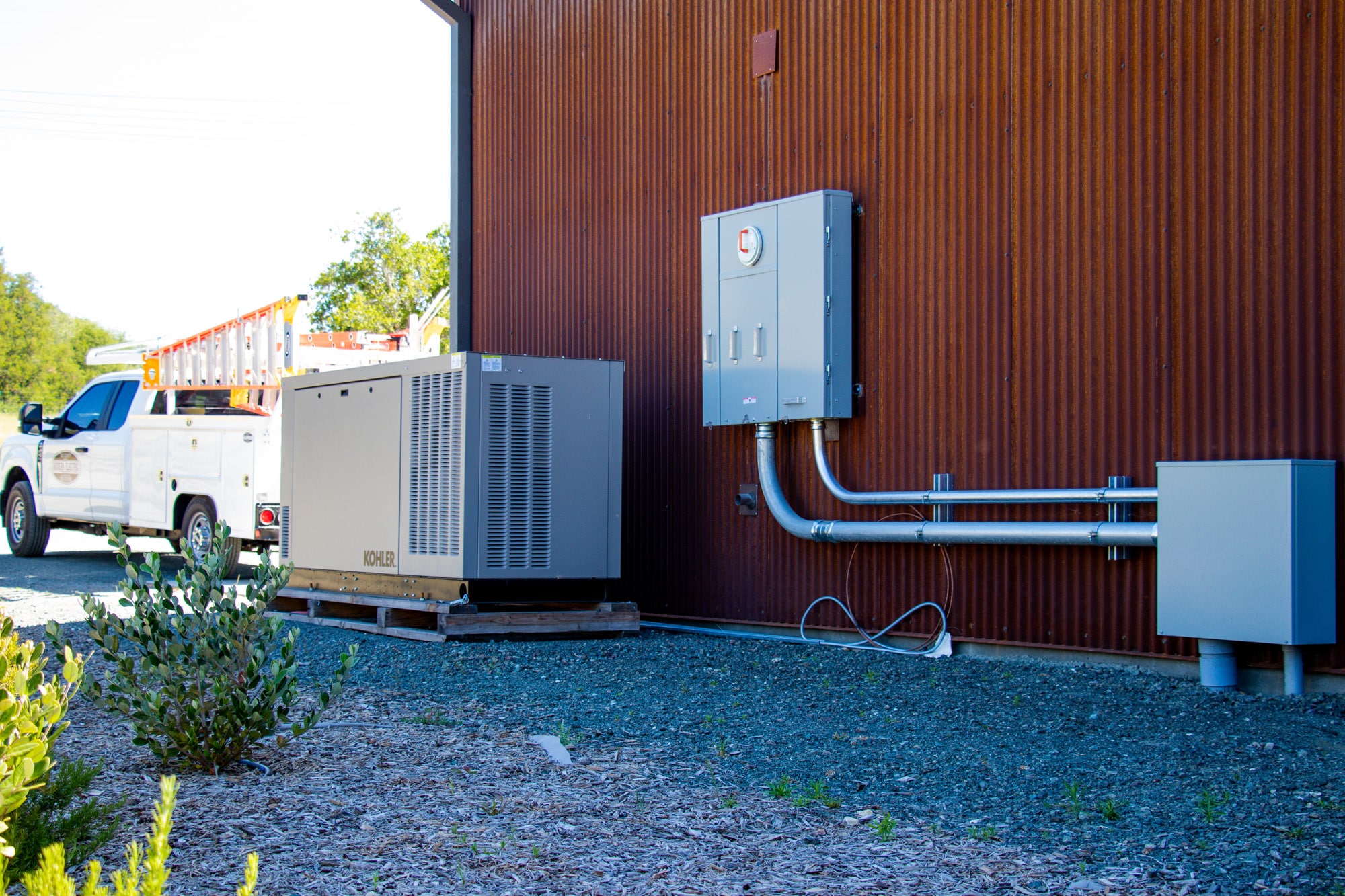 Electrician on-site